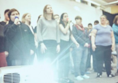 Bunt wie Musik, Gesamtproben